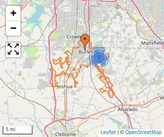 Area schools map