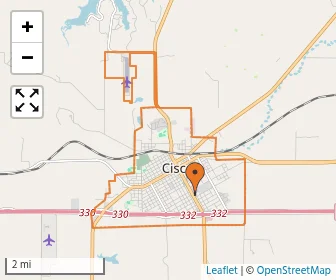 Area schools map
