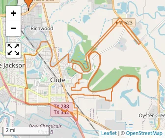 Area schools map