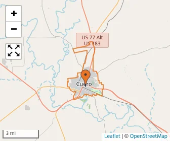 Area schools map
