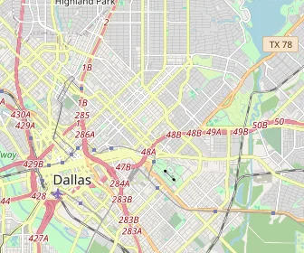 Area schools map