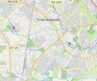 Area schools map