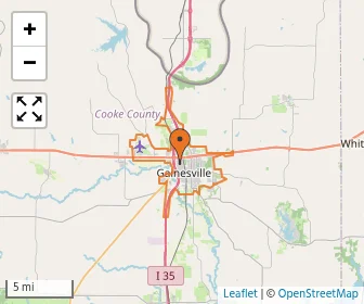 Area schools map