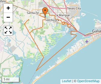 Area schools map