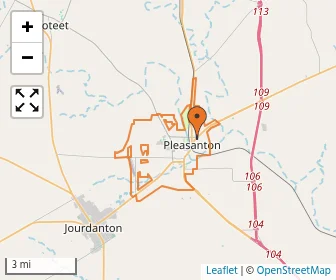 Area schools map