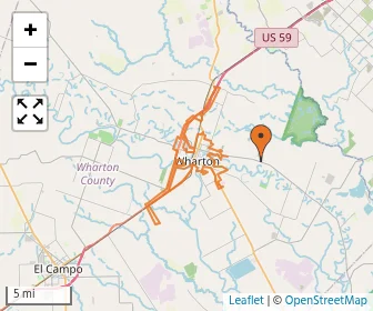 Area schools map
