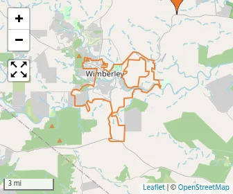 Area schools map