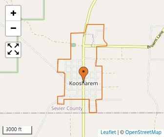 Area schools map