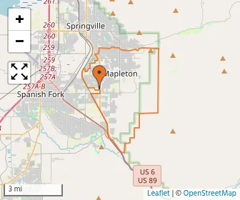 Area schools map
