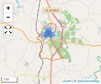 Area schools map