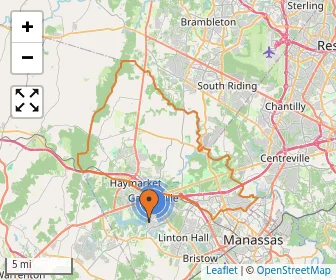 Area schools map