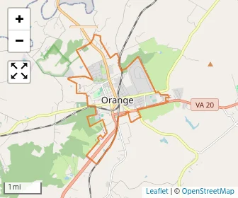 Area schools map