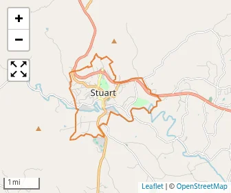 Area schools map