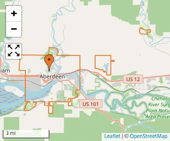 Area schools map