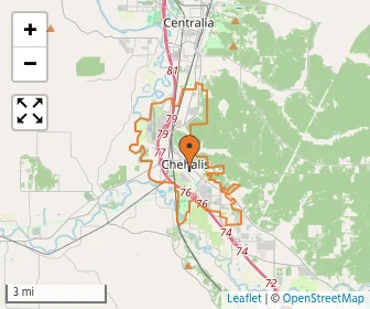 Area schools map