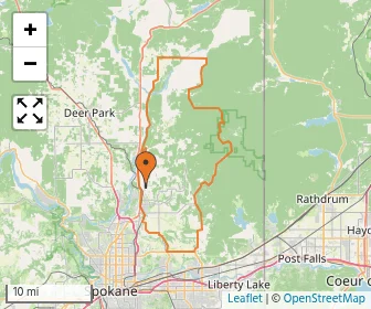 Area schools map