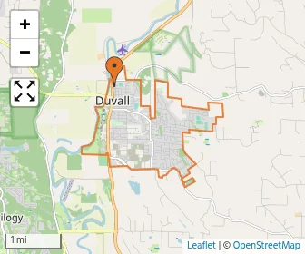 Area schools map