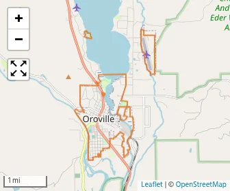 Area schools map