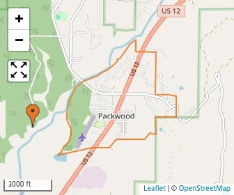 Area schools map
