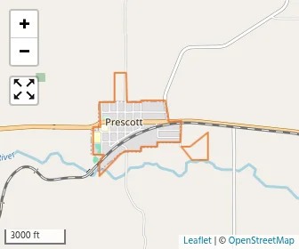 Area schools map