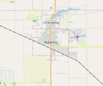 Area schools map