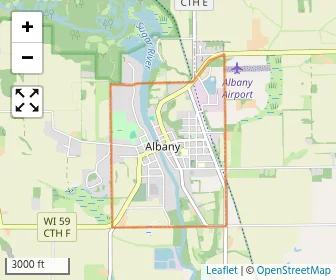 Area schools map
