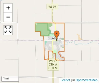 Area schools map
