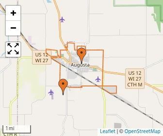 Area schools map