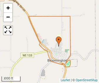 Area schools map