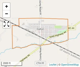 Area schools map