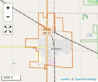Area schools map