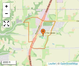 Area schools map