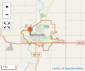 Area schools map