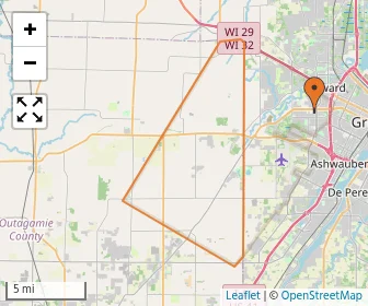 Area schools map