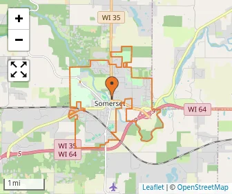 Area schools map